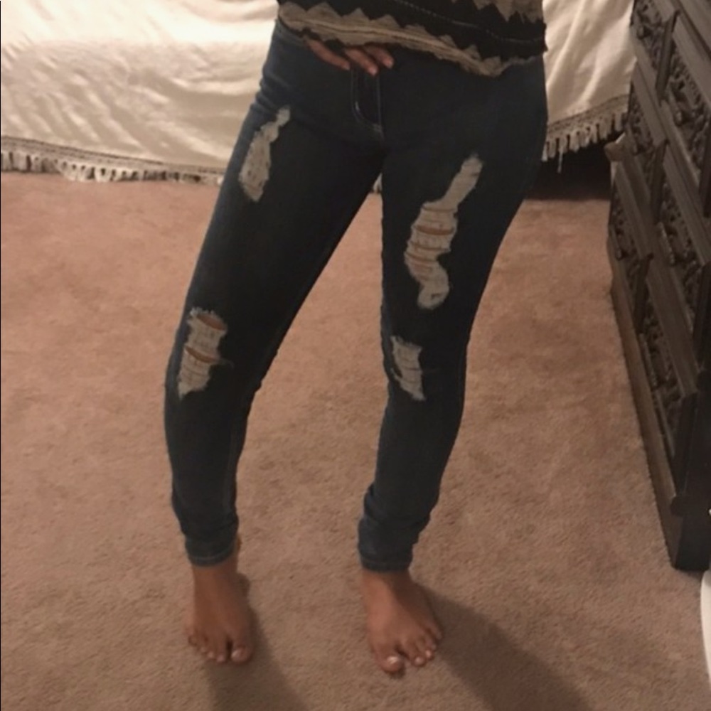 Ripped jeans